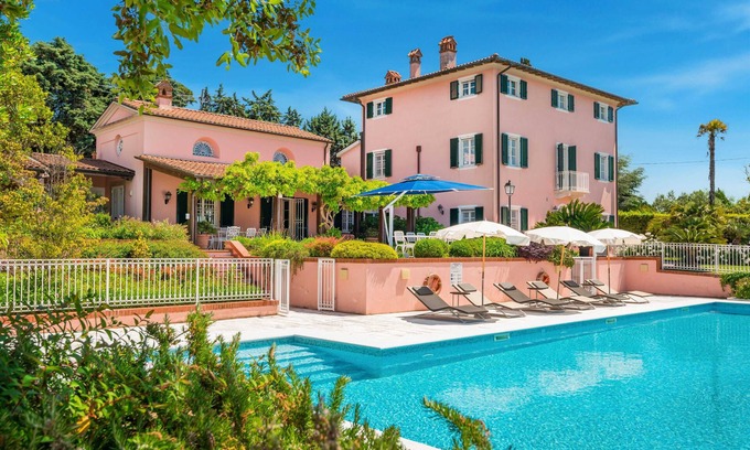 Corsanico Villa | Villa Cà ai Venti, harmonie et élégance dans les collines lucchoises surplombant la mer