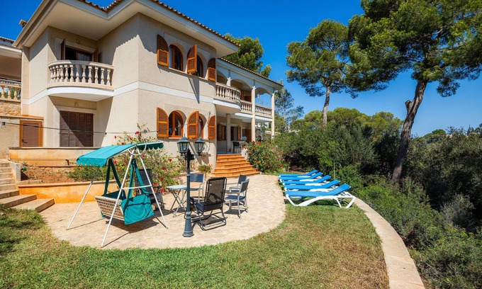 Cala Santany Villa | Villa 'Ca Ses Mestres' avec vue sur la mer, terrasse privée et Wi-Fi