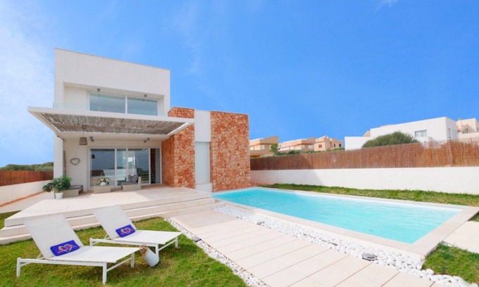 Sa Rapita Villa | Villa "Can Bosquerro" près de la plage avec piscine, Wi-Fi, climatisation, balcon,terrasse et jardin