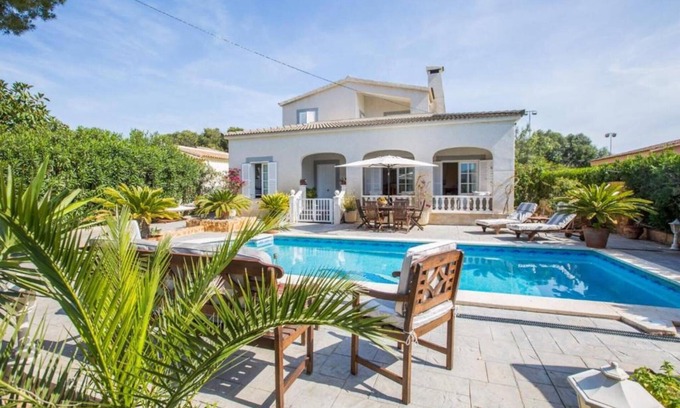 Cala Pi Villa | Villa 'Can Navarro' avec piscine privée, terrasse privée et Wi-Fi