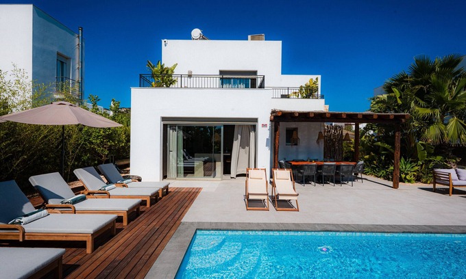 Can Ramon Villa | Villa 'Can Sole' avec piscine privée, Wi-Fi et climatisation