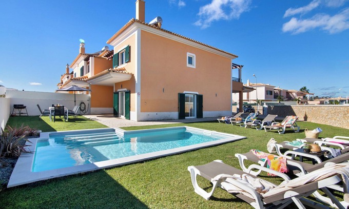 Silves Villa | Villa 'Casa Barros' avec vue sur les montagnes, Wi-Fi et climatisation