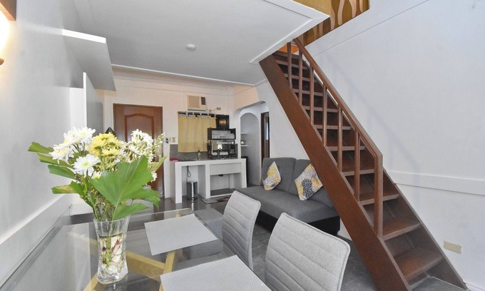Boracay Island Appartement | Villa Casa de Loft+Kitchen 2 Min to White Beach