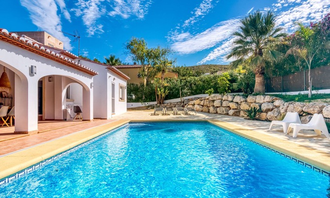 Javea Villa | Villa 'Casa Las Lunas' avec vue sur les montagnes, Wi-Fi et climatisation