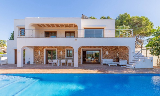 Moraira Villa | Villa "Casa Once Moraira" avec vue sur mer, piscine, jardin et Wi-Fi.