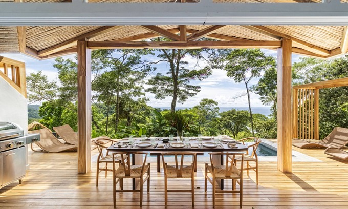 San Isidro Villa | Villa Namu -nueva con Vista al mar y Reserva Biológica