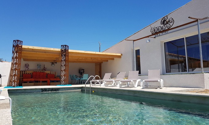 Montseret Maison | VILLA D'ARTISTE PISCINE PRIVEE AU COEUR DES CORBIERES CADRE CALME ET REPOSANT