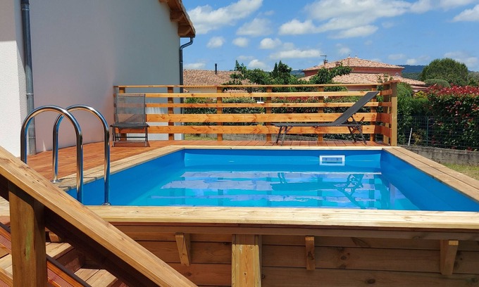 Lavilledieu Villa | Villa climatisée sud Ardeche avec piscine privée