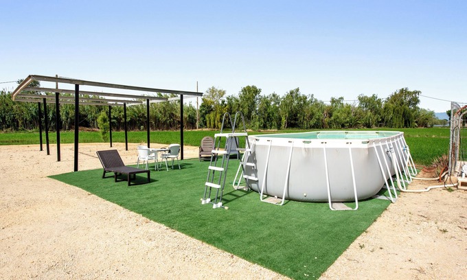 Deltebre Villa | Villa 'De L'ebre' avec piscine privée, Wi-Fi et climatisation