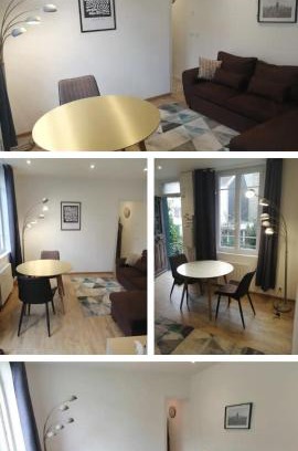 Saint-Charles du Port Appartement | Villa des Roses - Appart T2, 32m2, RDC, vue sur jardin, "Le chic"