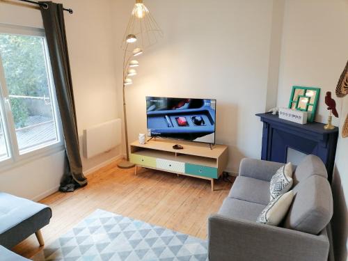 Saint-Charles du Port Maison | Villa des Roses - Maison familiale, 3 chambres au calme, wifi