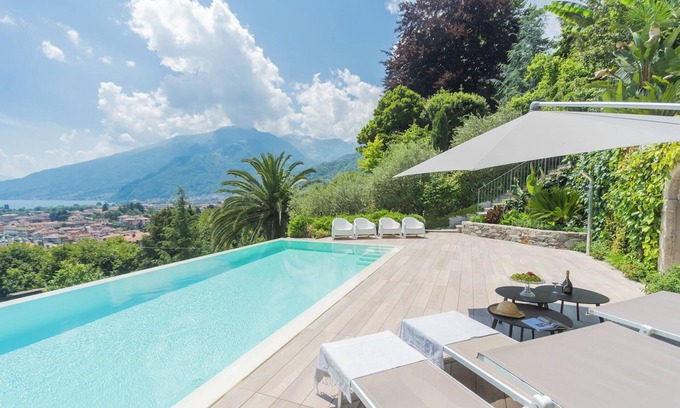 Gravedona Villa | Villa Donatella - Private SPA e Infinity Pool by Rent all Como