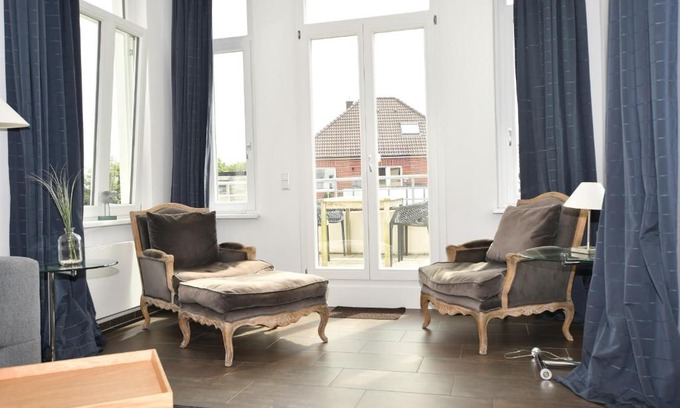 Borkum Appartement | Villa-Emilie-Wohnung-Augustine