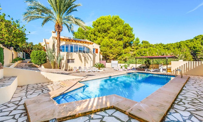 Pinar del Advocat Villa | Villa Enzo Moraira - Huit Chambres Villa, Couchages 15