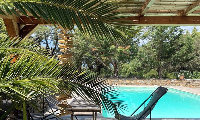 Oletta Villa | Villa avec piscine privée dans un parc d'un hectare et demi