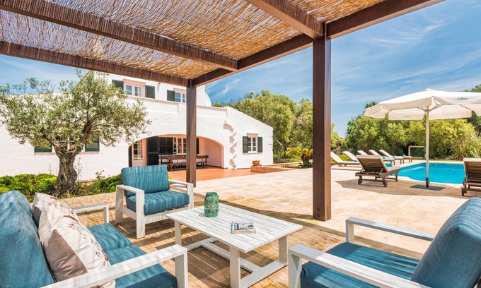 Sant Lluis Villa | Villa pour 8 personnes avec piscine