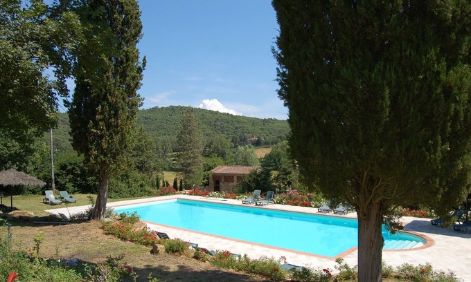 Bucine Villa | Villa pour les grands groupes, Wi-Fi, une piscine, des cours de cuisine