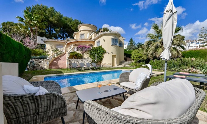 La Sabatera Villa | Villa à louer à Moraira, CLEO Avec piscine chauffée