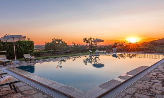 Tuoro sul Trasimeno Villa | Villa Giulia 10 - Cinq Chambres Villa, Couchages 10
