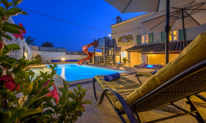 Smoljanci Villa | Maison istrienne traditionnelle centenaire, rénovée avec beaucoup de goût