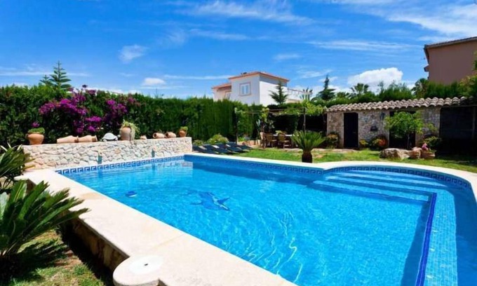 Son Antem Villa | VILLA HERMOSA- Maison individuelle en pierre avec piscine à Las Palmeras, barbecue - WiFi gratuit