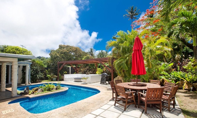 Tapere of Titikaveka Maison | Villa Honohitu w/pool, bbq outdoor space, and mini bar