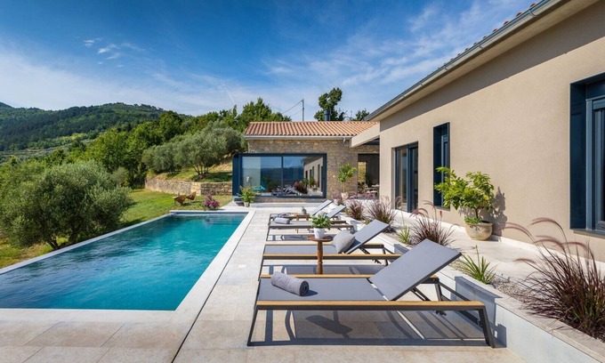 Oprtalj Villa | Villa Horto - Superbe villa avec piscine privée et vue panoramique, dans l'une des plus belles régions de Croatie