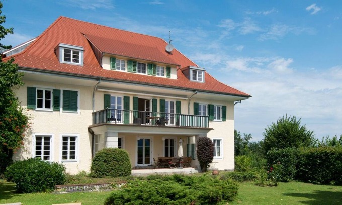 Hoyren Appartement | Grande villa 5 étoiles avec jardin, superbe vue sur le lac de Constance et les Alpes