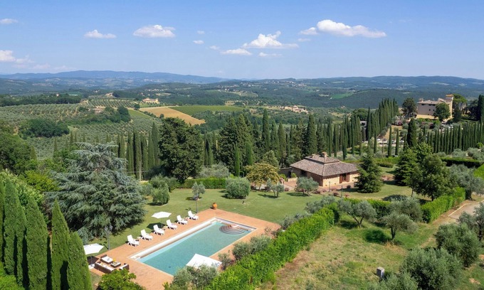 Tavarnelle Val di Pesa Villa | Villa I Levrieri 8, Emma Villas
