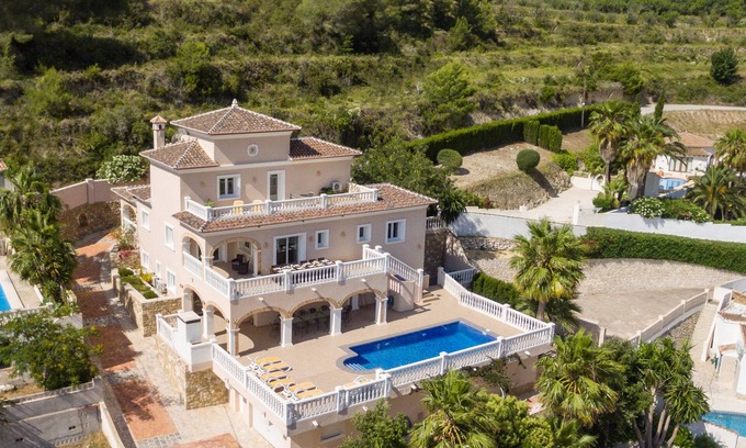 Benimeit Villa | Villa familiale avec piscine privée dans un endroit calme avec vue dégagée