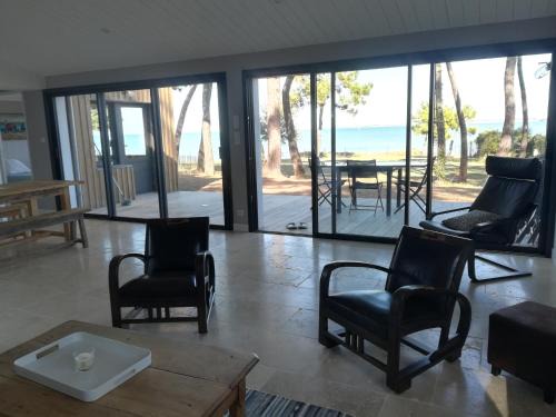 Rivedoux-Plage Maison | Villa Ile de Re avec acces mer du jardin