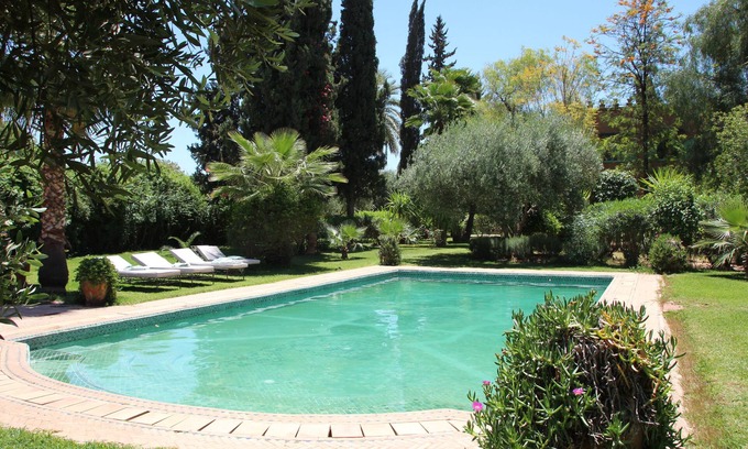 Marrakech Villa | Villa au milieu d'un havre de verdure à 20 min de Marrakech