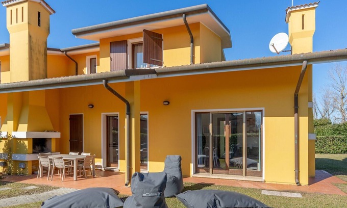 Isola Albarella Villa | Villa à Albarella avec jardin
