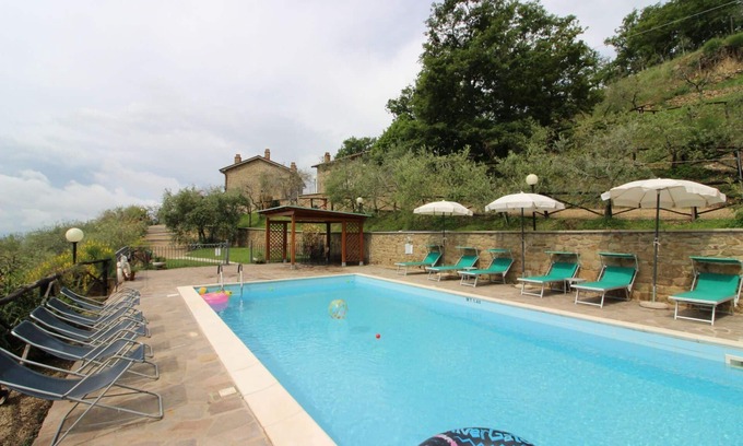 Loro Ciuffenna Villa | Villa en position extrêmement panoramique avec piscine privée pour 6 personnes, idéale pour les grou