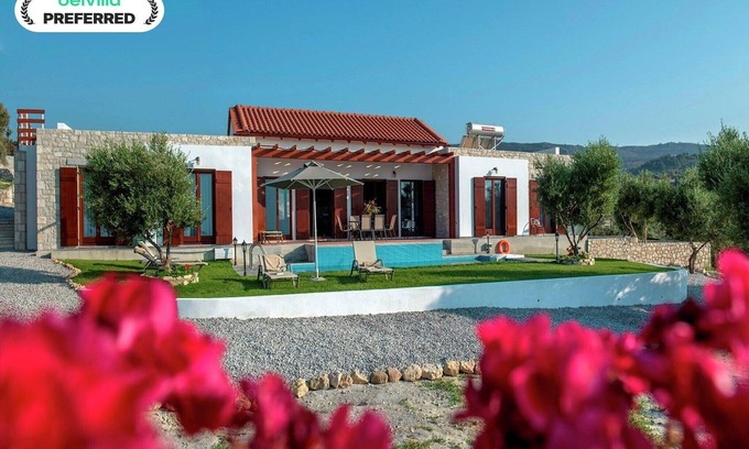 Kirianna Villa | Villa à Arkadi avec piscine près de la mer