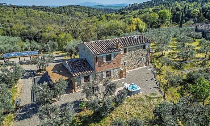 Castelnuovo Berardenga Villa | Villa à Castell'in Villa avec 4 chambres à coucher, 8 couchages