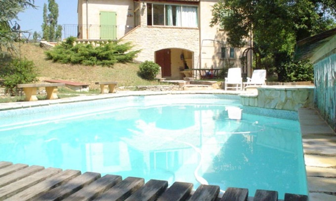 Eygaliers Villa | Villa en Drôme Provençale avec piscine chauffée et SPA