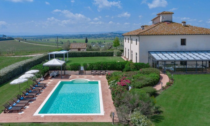 Le Piazze Villa | Villa à Fattoria avec 9 chambres à coucher, 18 couchages