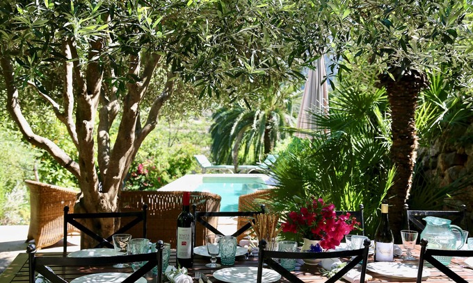 Biniaraix Maison | Villa luxueusement rénové avec piscine et vues sublimes à Fornalutx