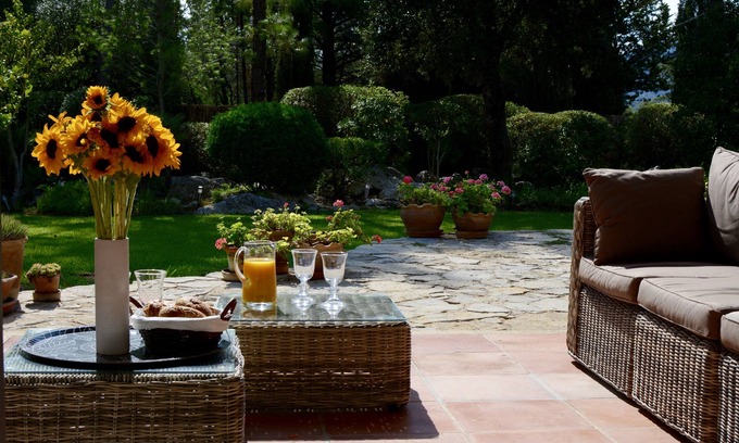 Urbanitzacio la Font Villa | Villa La Font, périphérie de Pollença, Mallorca, piscine privée, jardin arboré