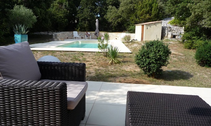 Orgnac-l'Aven Villa | Villa à Orgnac l'Aven piscine privée et belle vue dominante sur Cévennes