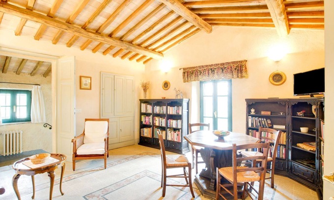 Castiglione in Teverina Maison | Magnifique villa avec piscine commune à Sermugnano
