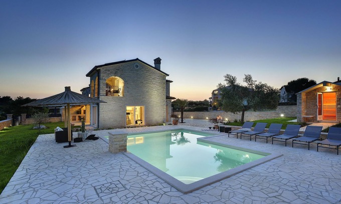 Rovinjsko Selo Villa | Villa avec piscine chauffée près de Rovinj