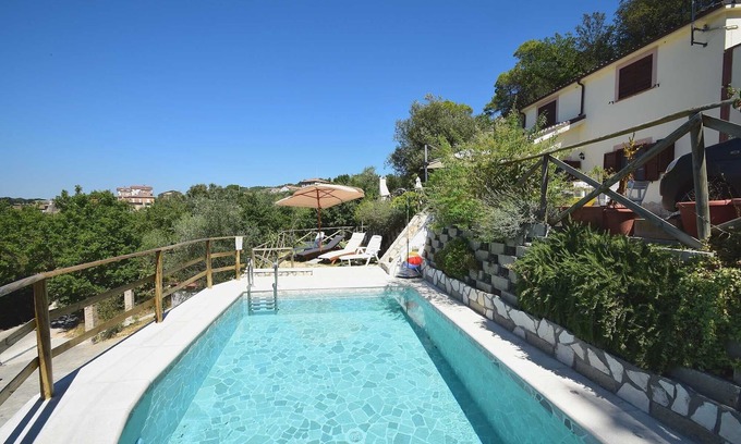 Narni Villa | Villa dans les collines de l'Ombrie, PANORAMA AMAZING, à 50 minutes de Rome