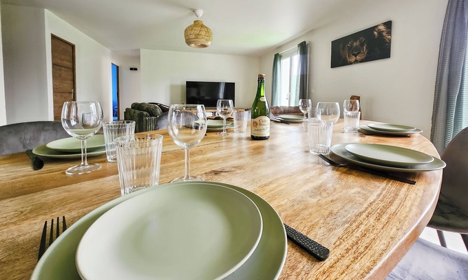 Maisoncelles-en-Brie Maison | Villa L'Isachrist, Calme, Confort, 20' Disneyland