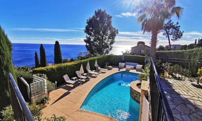 Espero-Pax Maison | Villa La Palmeraie, piscine privée, vue mer