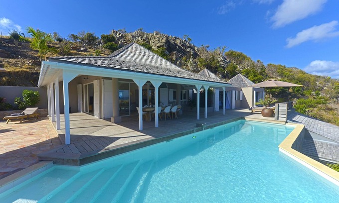 Petit Cul-de-Sac Villa | Villa Lagon Rose, 4 à 5 chambres et 1 piscine
