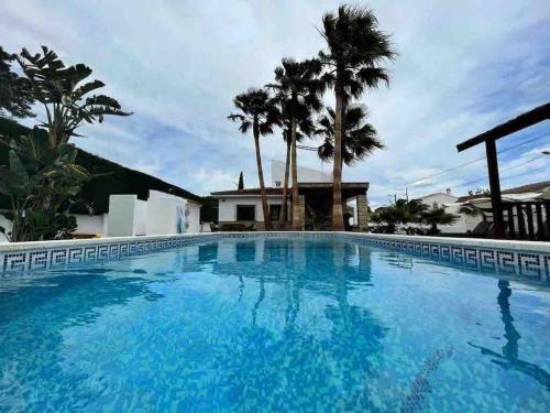 Les Tres Cales Maison | Villa las palmeras bonita casa con piscina privada