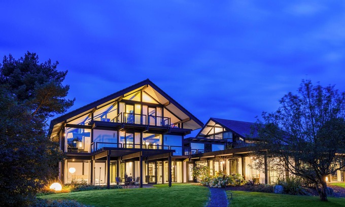 Gebhardshain Villa | Natural dream made of wood and glass with a distant view