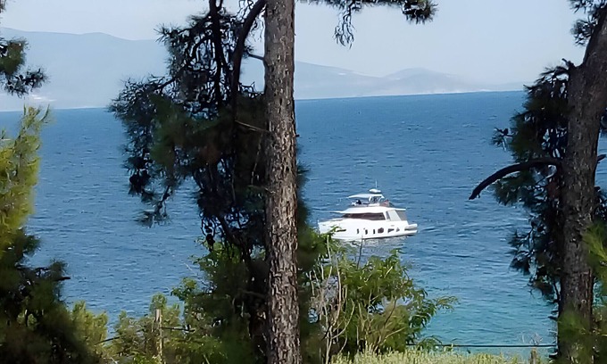 Mytilene Villa | Villa 'Lesvos By The Sea' avec vue sur la mer, Wi-Fi et climatisation